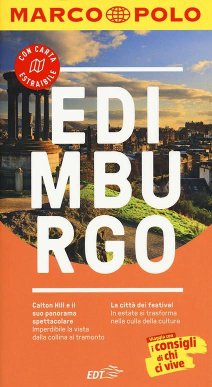 Edimburgo. Con atlante stradale e carta estraibile della città - Martin Müller - copertina