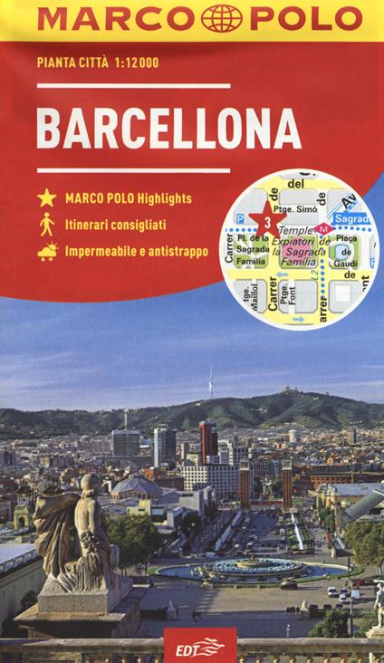 Barcellona 1:12.000 - copertina