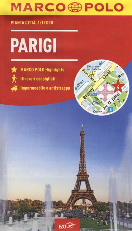 Parigi 1:12.000 - copertina