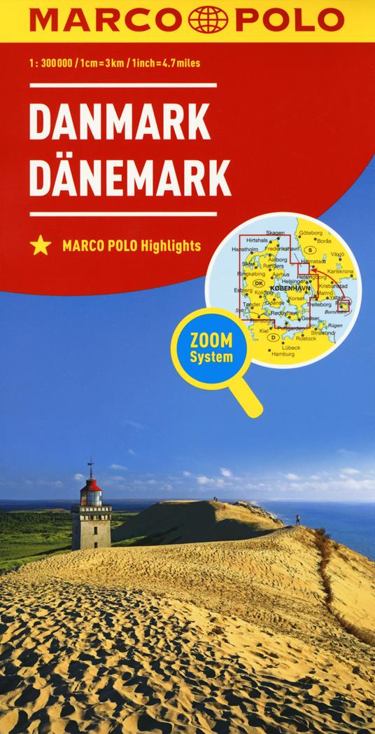 Danimarca 1:300.000 - copertina