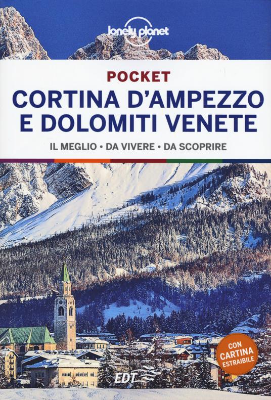 Cortina d'Ampezzo e Dolomiti venete Pocket. Con Carta geografica ripiegata - copertina