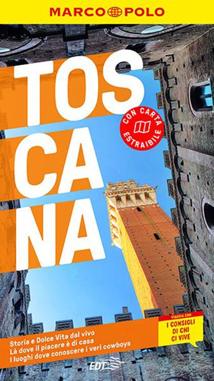 Toscana. Con carta estraibile - Sabine Oberpriller,Christiane Büld Campetti - copertina