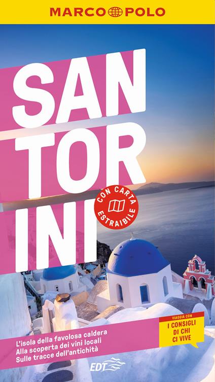 Santorini. Con carta estraibile - Klaus Bötig - copertina