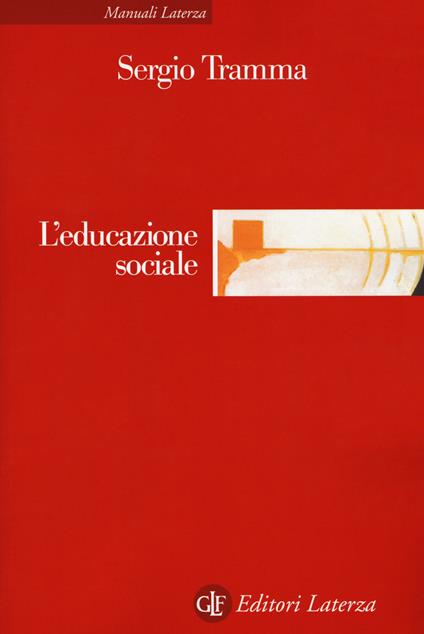 L'educazione sociale - Sergio Tramma - copertina