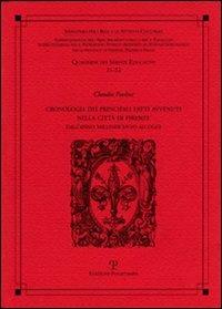 Cronologia dei principali fatti avventui nella città di Firenze. Dall'anno Milleseicento ad oggi - Claudio Paolini - copertina