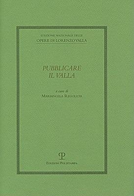 Pubblicare il Valla - copertina