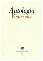 Antologia Vieusseux (2010). Vol. 48