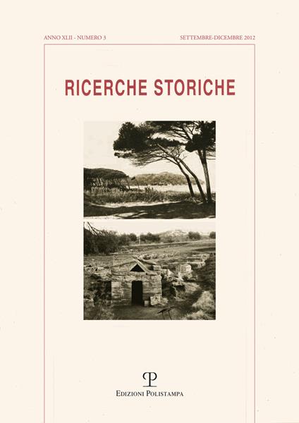 Ricerche storiche (2012). Vol. 3 - copertina