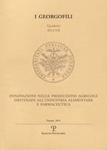 Innovazioni nelle produzioni agricole destinate all'industria alimentare e farmaceutica
