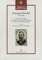 Giuseppe Barellai (1813-1884). Il dovere del medico, la situazione sanitaria dell'Ottocento e le nuove realtà epidemiologiche