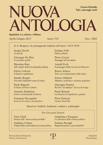 Nuova antologia (2017). Vol. 2: Aprile-Giugno. - copertina