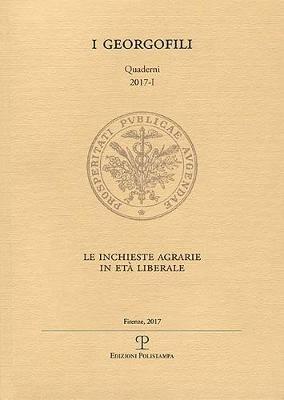 Le inchieste agrarie in età liberale - copertina