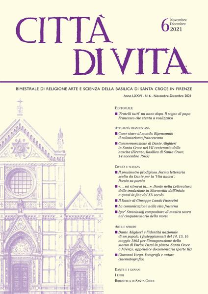 Città di vita (2021). Vol. 6 - copertina