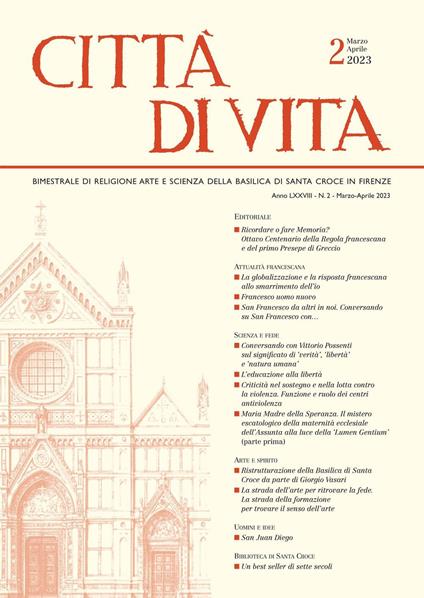 Città di vita (2023). Vol. 2: Marzo-aprile - copertina