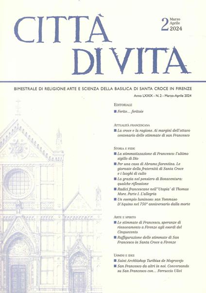 Città di vita (2024). Vol. 2: Marzo-aprile - copertina