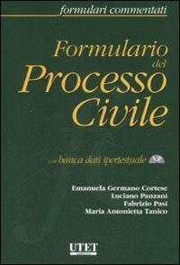 Formulario del processo civile. Con CD-ROM - copertina