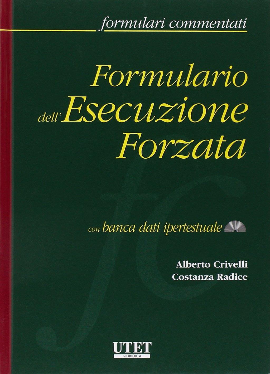 Formulario dell'esecuzione forzata. Con CD-ROM