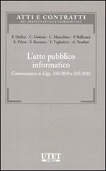L'atto pubblico informatico