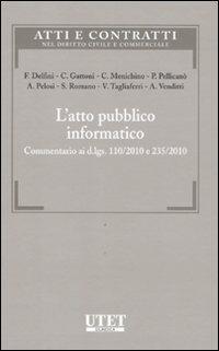 L' atto pubblico informatico - copertina