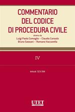 Commentario del codice di procedura civile. Vol. 4: Commentario del codice di procedura civile