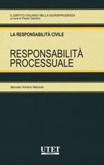 La responsabilità processuale