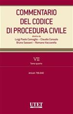 Commentario del codice di procedura civile. Vol. 7/4: Commentario del codice di procedura civile