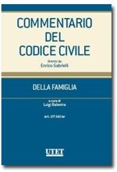 Commentario del codice civile. Della famiglia. Vol. 2: Artt. 231-455 - copertina