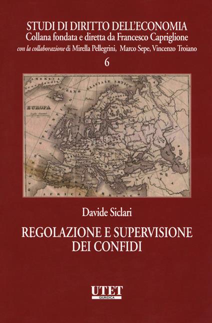 Regolazione e supervisione dei confidi - Davide Siclari - copertina