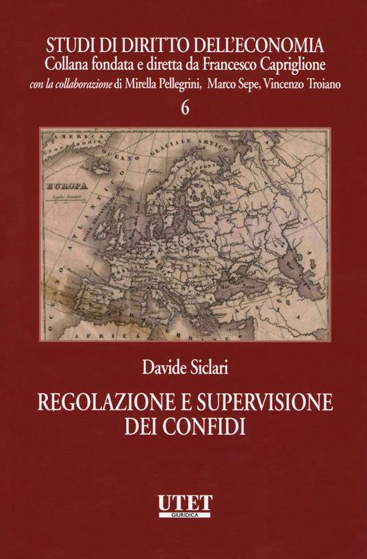 Regolazione e supervisione dei confidi - Davide Siclari - copertina