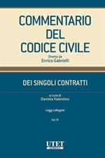 Commentario del Codice civile. Dei singoli contratti. Vol. 3: Commentario del Codice civile. Dei singoli contratti