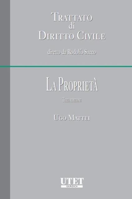 La proprietà - Ugo Mattei - copertina