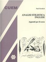 Analisi stilistica inglese