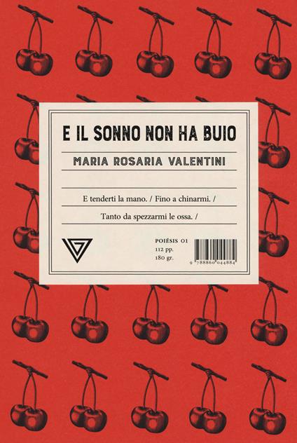 E il sonno non ha buio - Maria Rosaria Valentini - copertina