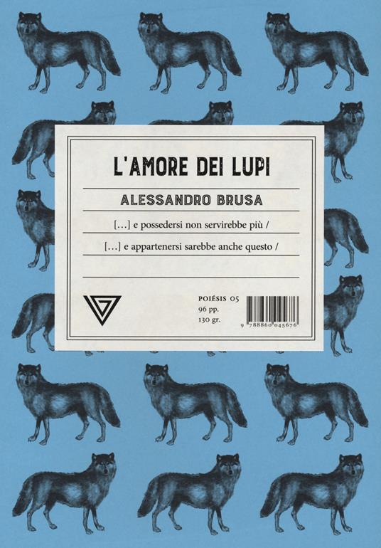 L' amore dei lupi - Alessandro Brusa - copertina