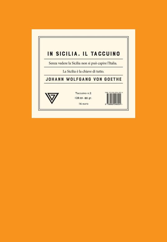 In Sicilia. Il taccuino - copertina