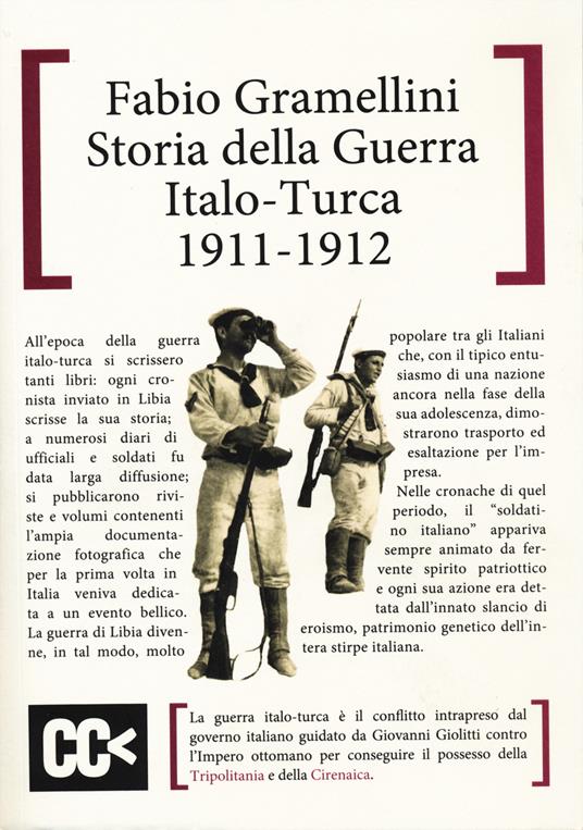 Storia della guerra italo-turca (1911-1912) - Fabio Gramellini - copertina