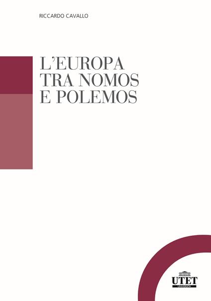 L'Europa tra nomos e polemos - Riccardo Cavallo - copertina