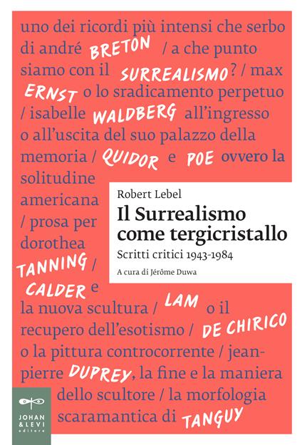 Il surrealismo come tergicristallo - Robert Lebel - copertina