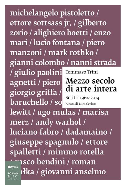 Mezzo secolo di arte intera - Tommaso Trini - copertina