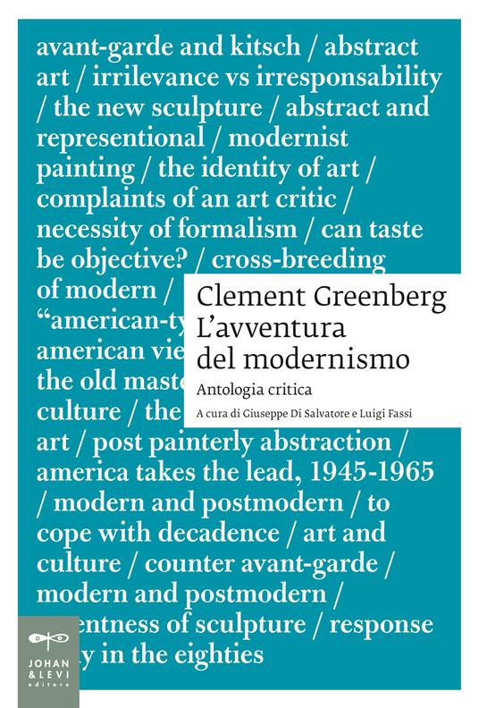 Clement Greenberg. L'avventura del modernismo. Antologia critica - copertina