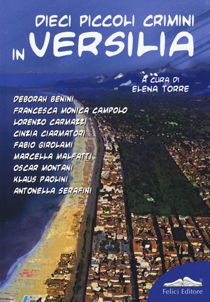 Dieci piccoli crimini in Versilia - copertina