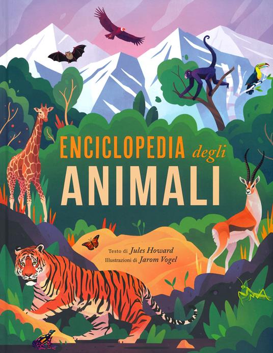 Enciclopedia degli animali - Jules Howard - copertina