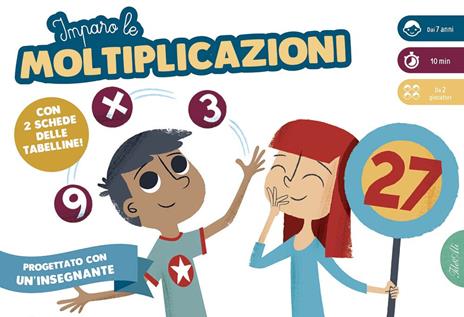 Imparo le moltiplicazioni - copertina
