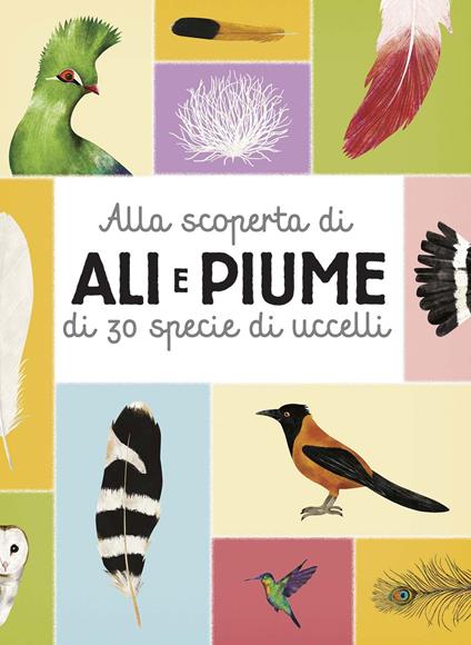 Alla scoperta di ali e piume di 30 specie di uccelli - Markéta Nováková,Eva Bártová,Blanka Sedláková - copertina
