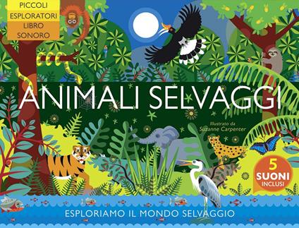 Animali selvaggi. Ediz. a colori - Anne Rooney - copertina