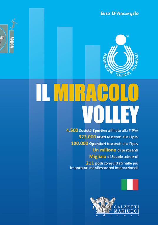 Il miracolo volley - Enzo D'Arcangelo - copertina