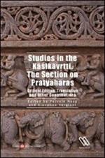 Studies in the Kasikavrtti. The section on Pratyaharass