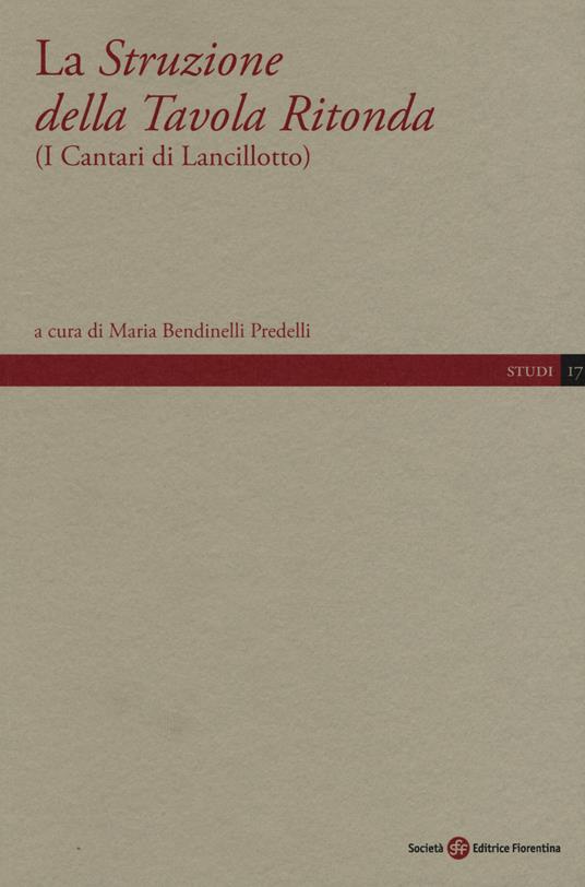 La Struzione della Tavola Ritonda (I cantari di Lancillotto) - copertina