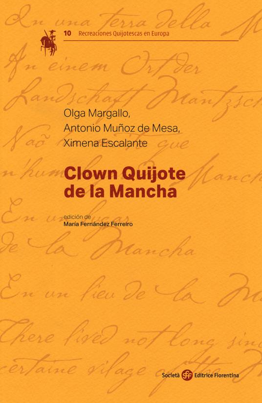 Clown Quijote de la Mancha - Olga Margallo,Antonio Muñoz de Mesa,Ximena Escalante - copertina