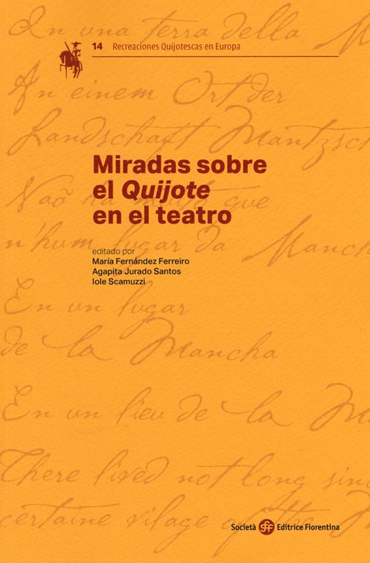 Miradas sobre el «Quijote» en el teatro - copertina